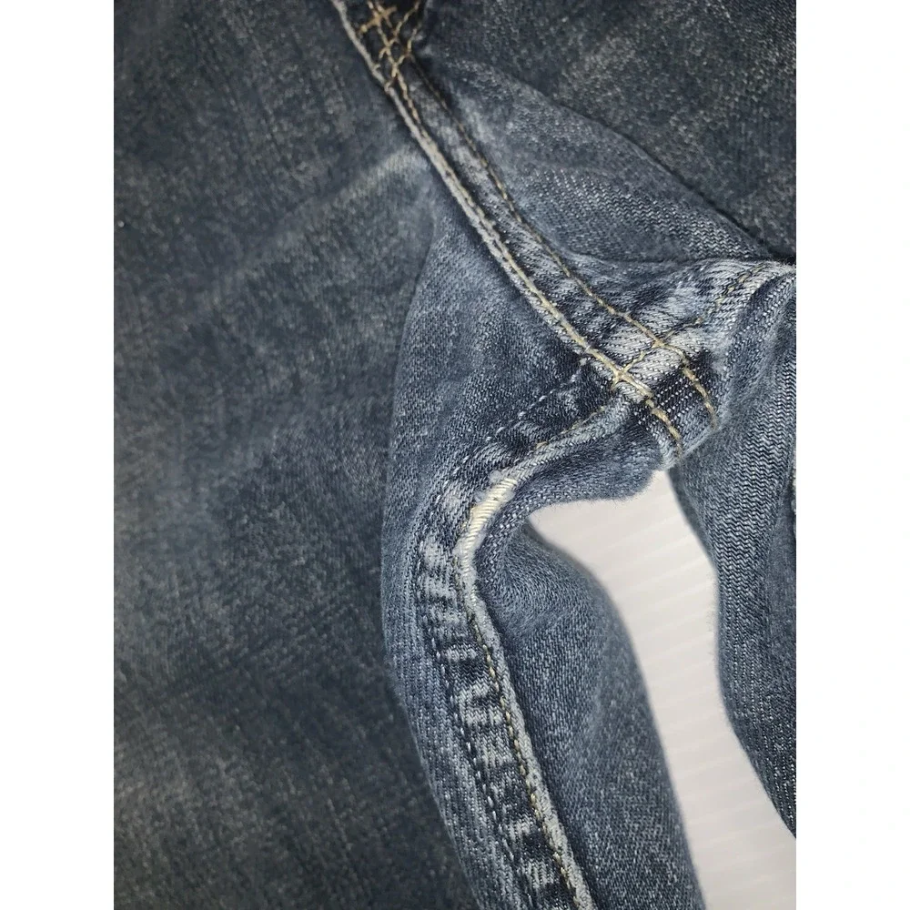 Levi's 569 Loose Straight Jeans Mens 38x32 Blue Y2K Denim Classic Medium Wash
